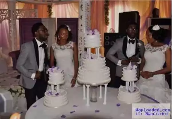 Twin Sisters Marry Twin Brothers on the Same Day in Lagos (Photos)